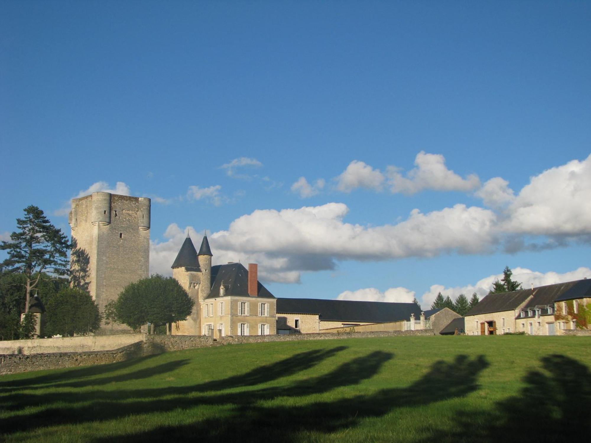 Chateau De Mazieres Tendu Exterior foto