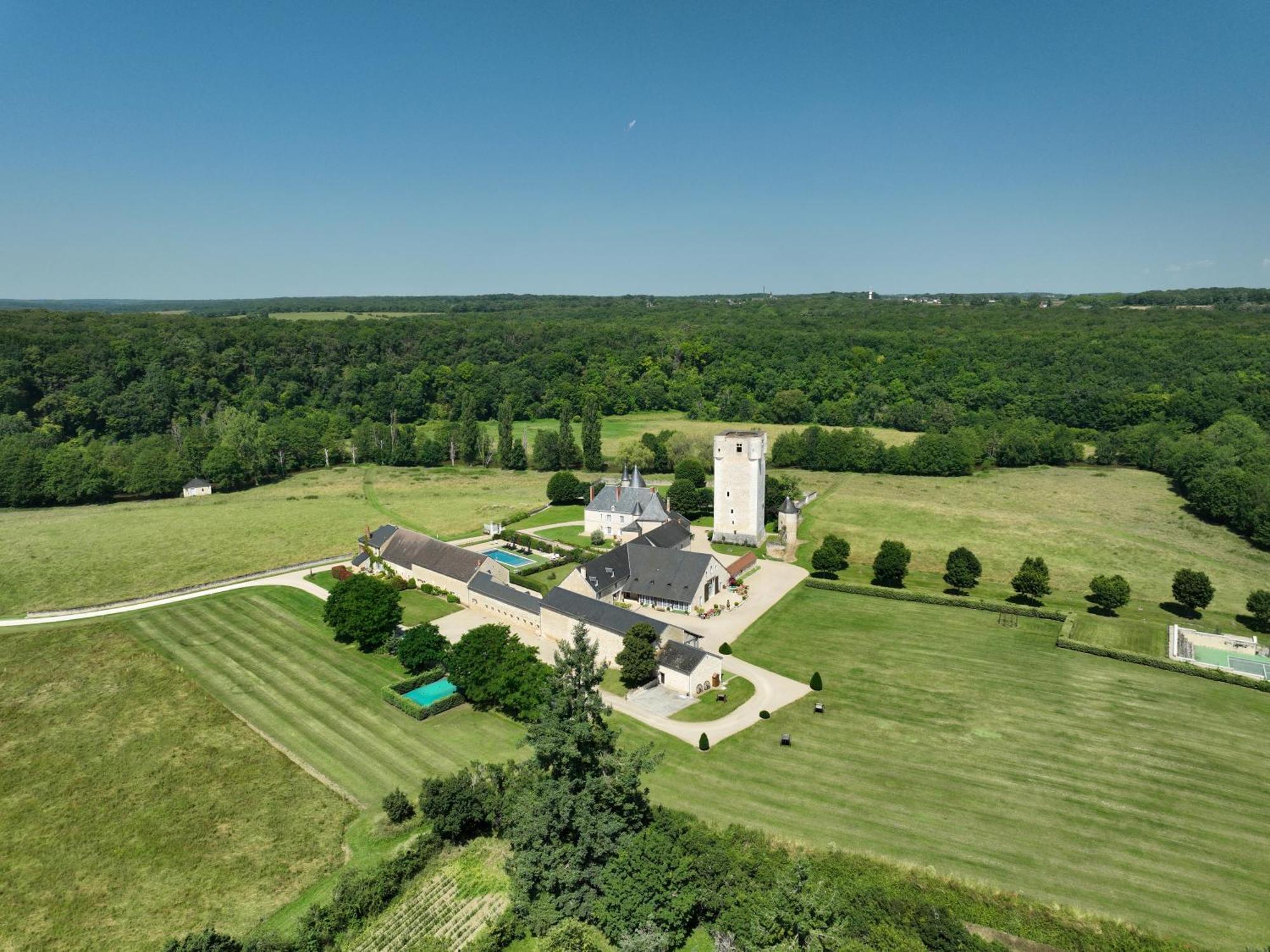 Chateau De Mazieres Tendu Exterior foto